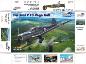 DORA WINGS 1/48 Percival Vega Gull THFS