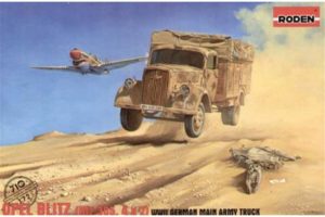 RODEN 1/72 Opel Blitz Kfz 305 4 x 2 WWII German Main Army Truck ROD710  BRITISH ARMY BATTLE SCHOOL