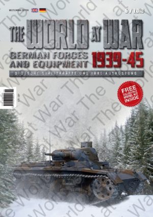 WORLD AT WAR 1/72 Pz.Kpfw.III Ausf.B MAGAZINE AND MODEL WAW006