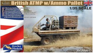 GECKO MODELS 1/35 British ATMP w\Ammo Pallet 35GM0017