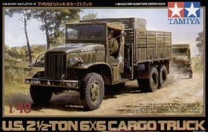 Tamiya 1/48 U.S. 2 1/2-Ton 6x6 Cargo Truck Scale Kit TAM32548  Overlord