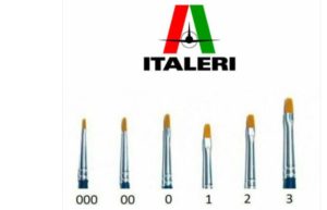 Italeri 2 Brush S.Flat - A51225