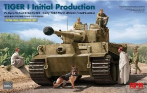 Rye Field Model  5050 1/35 Tiger I Initial Production Early 1943 with Interior detail 88
