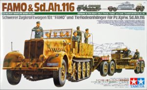 Tamiya 1/35 Famo and Tank Transporter Military Model Kit 35246 Overlord