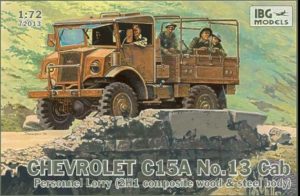 IBG Models 1/72 Chevrolet C15A No.13 Cab Personnel carrier 72013
