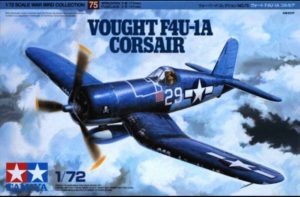 Tamiya 1/72  U.S.Navy Vought F4U-1A Corsair Mk II Model kit 60775 HELL IN THE PACIFIC