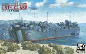 AFV Club 1/350 US Navy LST-1 Landing Ship Tank SE73515 Overlord HELL IN THE PACIFIC