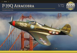 ARMA HOBBY 1/72 P-39Q AIRACOBRA USAAC/USAAF FIGHTER  AH70055