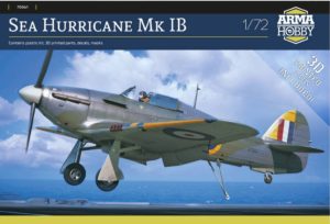 ARMA HOBBY 1/72 Hawker Sea Hurricane MK Ib with 3 D Parts 70061