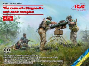 ICM 35750 1/35 Stugna-P Anti-Tank Missile Launcher w/Crew Members