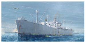 Trumpeter 05301 1:350 - US Liberty Ship 'Jeremiah O'Brien' Overlord and HELL IN THE PACIFIC