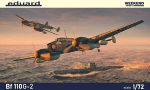Eduard 7468 1/72 Messerschmitt Bf-110G-2 Weekend Model Kit