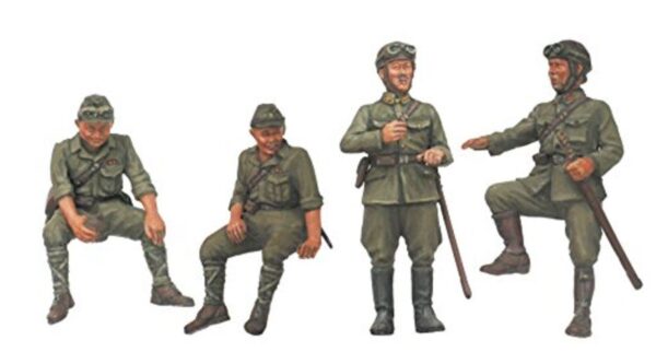 Fine Molds FM23 1/35 Japan Army Combat vehicle Crew Set 2 - Image 2