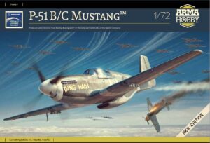 ARMA HOBBY AH70067 1/72 North American P-51B/C Mustang  new edition STRATEGIC BOMBING