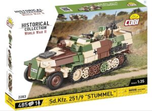 Cobi 2283 1/35 World War II - Sd. Kfz 251/9 "Stummel" 485 pcs