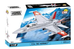 COBI 5819 1/48 Swiss Armed Forces F/A-18C Hornet 540pcs