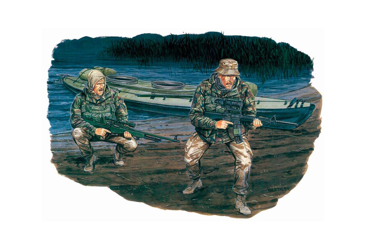 Dragon3023135BritishSBSWKayakModelKit