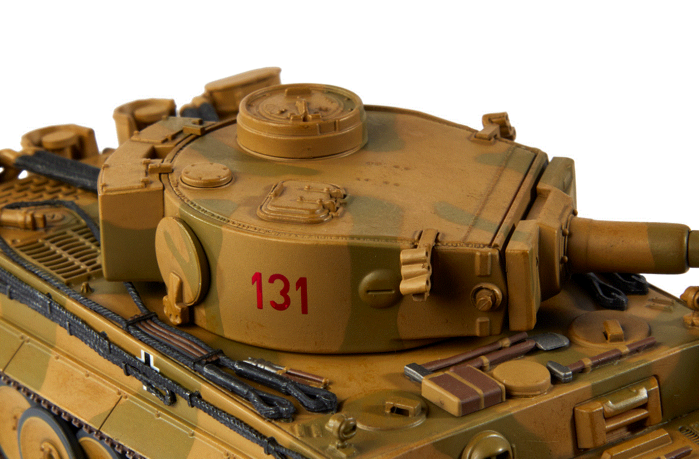 thumbnail interactive-video image 1 of Peddinghaus 1/16 Tiger I Tank Markings Decal - Bovington SPz.Abt.504 Tunisia 1943 - Model Kit 2843 1 of 2