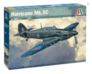 ITALERI 2828 1/48 Hawker Hurricane Mk IIc RAF Fighter.