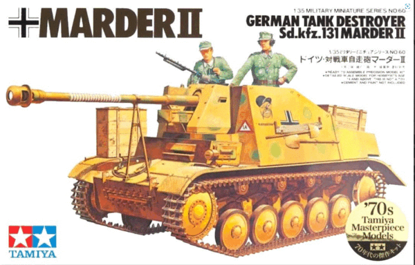 Tamiya 35060 1/35 German Tank Destroyer Marder II Kit SOVIET STORM - Image 2