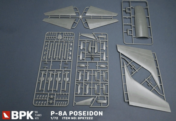 Big Planes Kits BPK7222 1:72 Boeing P-8A Poseidon RAAF and US Navy - Image 3