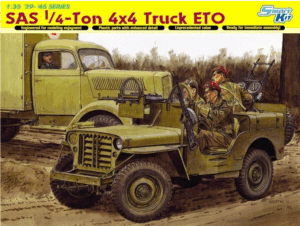 Dragon 6725 1:35 SAS 1/4-Ton 4x4 Truck Eto