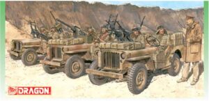Dragon 6931 1/35 SAS Desert Raiders Three Vehicle Set