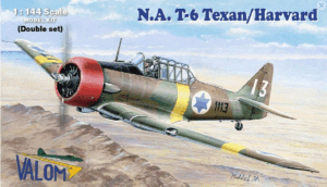 Valom Model kit 14410 1:144th scale N.A. T-6 Texan/Harvard (double set)