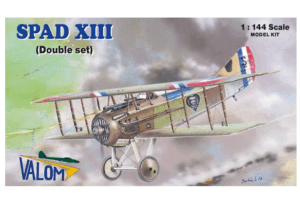 Valom Model kit 14412 1:144th scale Spad XIII (double set