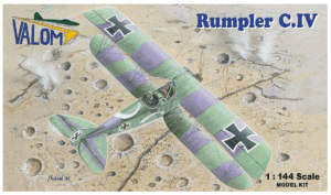 Valom Model kit 14416 1:144th scale Rumpler C.IV (double set)