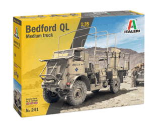 Italeri 241 1/35 WW2 British Bedford QL Truck BRITISH ARMY BATTLE SCHOOL