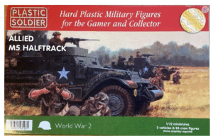 The Plastic Soldier Company WW2V20013 1/72 Allied M5 Halftrack Overlord