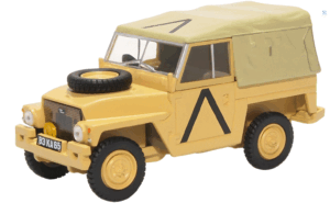Oxford 43LRL008 1/43 Military Land Rover Lightweight Gulf War
