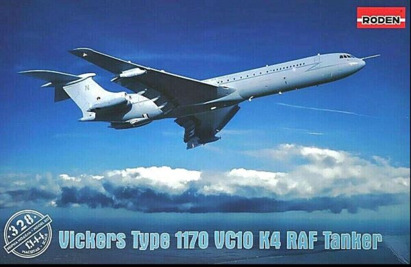 Roden 328 1/144 Vickers VC-10 K4 Type 1170 tanker Model Kit - Image 2