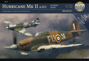 ARMA HOBBY AH70045 1/72 Hawker Hurricane MK II A/B/C Eastern Front 2 in 1 kit