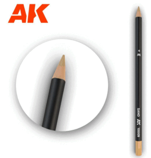 AK Interactive 10009 Sand - Weathering Watercolor Pencil