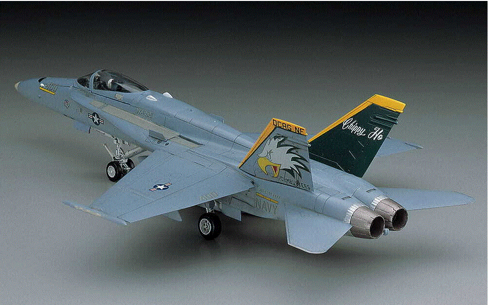 Kit Maquette Avion 1/72 F/A-18F Super Hornet US Navy VFA-102 - Hasegawa E18 | Modèle Plastique à Monter Et Peindre