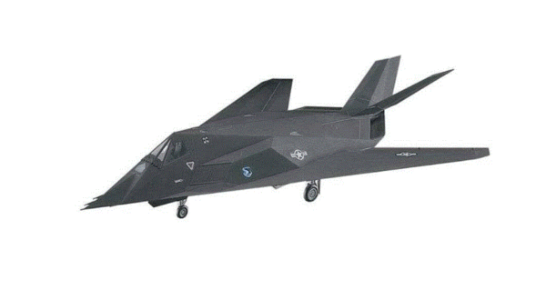 Hasegawa E01 1/72 USAF F-117A Nighthawk Plastic Model E1 HAE01 - Image 2