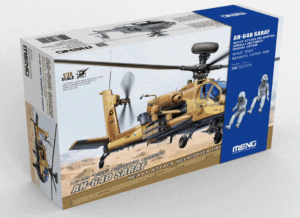 MENG QS-005S 1/35 AH-64D SARAF HEAVY ATTACK HELICOPTER ISRAELI AIR FORCE Special