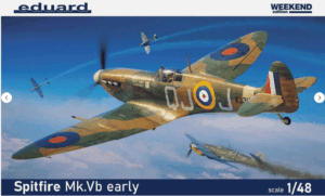 Eduard kits 84198 1:48 Supermarine Spitfire Mk.Vb early Weekend Series