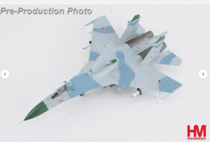 HOBBY MASTER HA6020 1/72 SU-27 FLANKER B RED 14 RUSSIAN AIR FORCE 1990