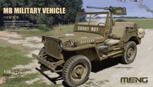Meng MNGVS-011 1/35 MB Military Vehicle Jeepish