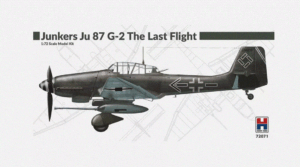 Hobby 2000 72071 1/72 Junkers Ju-87 G-2 The Last Flight Model Kit