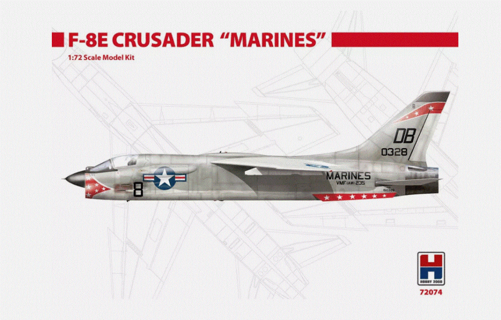 F-8E Crusader Marines Hobby 2000 48021