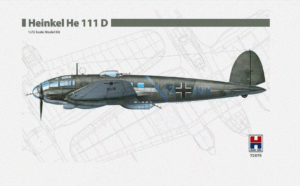 Hobby 2000 72075 1/72 Heinkel He-111D Model Kit