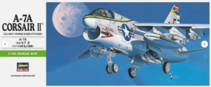 Hasegawa B08 HAB08 1/72 A-7A Corsair II 1:72 PLASTIC MODEL KIT