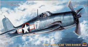 Hasegawa HAJT34 JT34 09134 1/48 GUMMAN F6F-3 Hellcat U.S.S Essex HELL IN THE PACIFIC