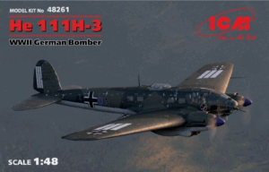 ICM 48261 - ICM 1:48 - He 111H-3, WWII German Bomber
