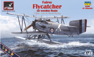 ARMORY MODELS 48003 1/48 Fairey Flycatcher British Interwar FAA Floatplane Fighter early version.
