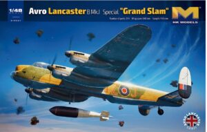 HONG KONG  Models 01F007 1:48 RAF 617 Sqn Dambusters Avro Lancaster B Mk.I Special Grand Slam BMB CD